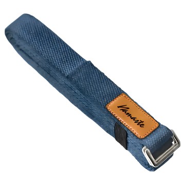 台灣 NAMASTE Iyengar Yoga Strap 艾揚格瑜珈繩  丈青色  300 x 2.54cm  1條
