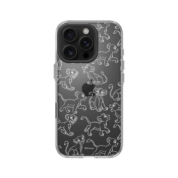 iPhone 16 Pro Clear Case（相機按鈕） 透明 - Disney - Lion King 迪士尼-獅子王 - 獅子王 Le Roi lion - Simba