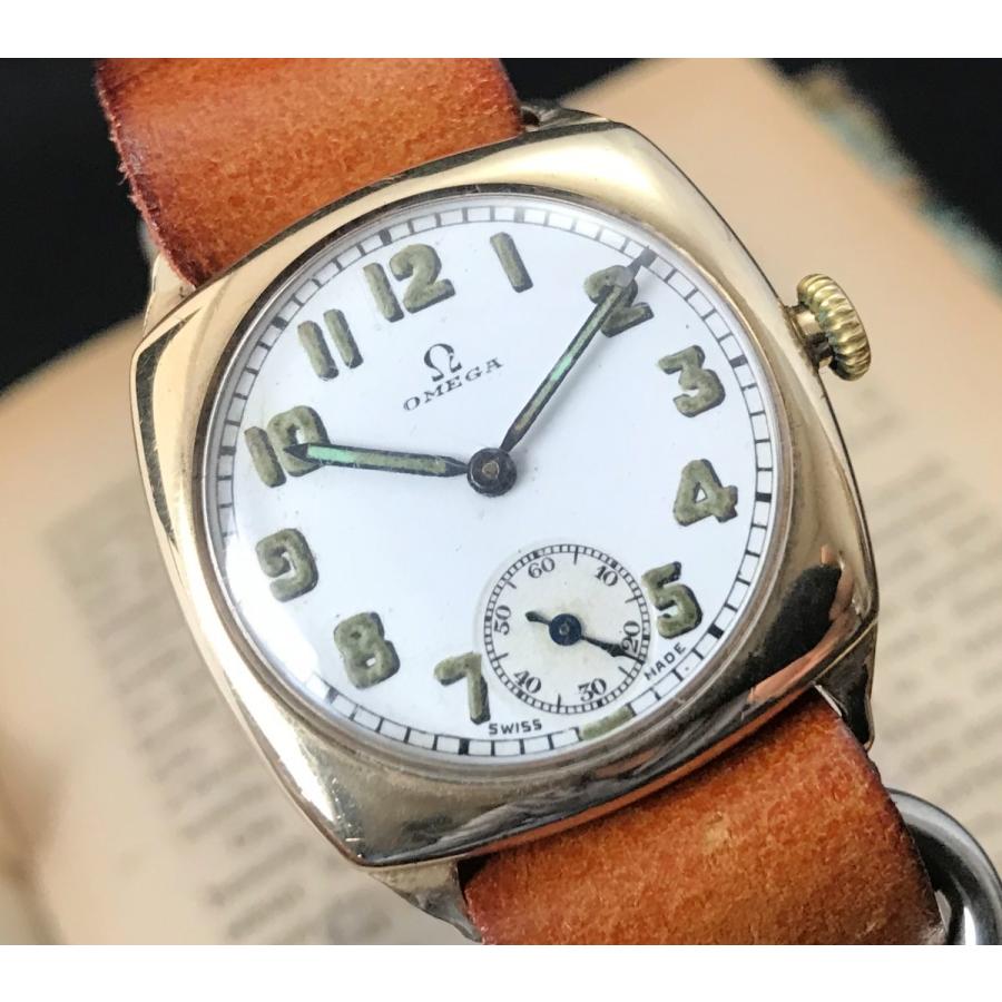 OMEGA ミリタリーウォッチ w.w.w. 手巻き時計 オメガ ダーティダース W.W.W.イギリス陸軍支給品 ブロード