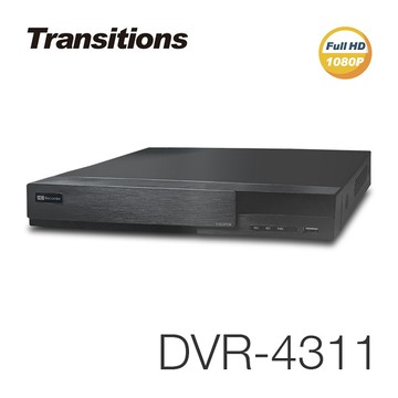 全視線 DVR-4311 4路 H.264 1080P HDMI 台灣製造 混合式監視監控錄影主機