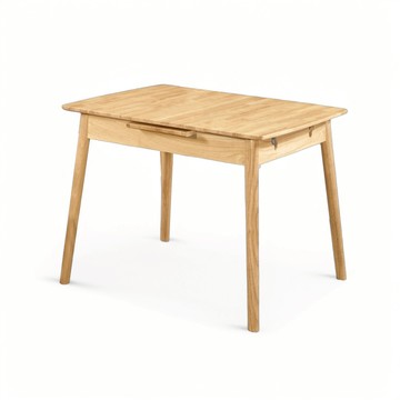 亞伯全實木伸縮餐桌 靈活空間 × 溫潤木質 TBB032