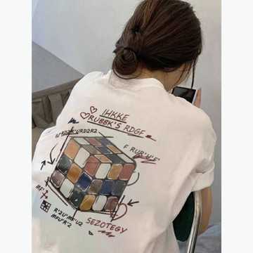 【林木木】100%純棉 短袖t恤 純棉 t恤 夏天衣服 女生衣服 短袖 t恤 oversize t恤 ins 風