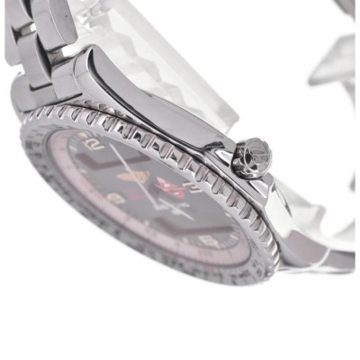 ☆良品【BREITLING】ブライトリング クロノスペース レッドアローズ A56012 クォーツ メンズ J#103366 | LINEショッピング