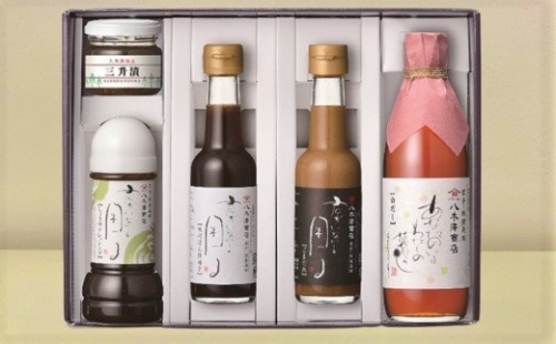 八木澤商店　おすすめの調味料5種セット『花梨』