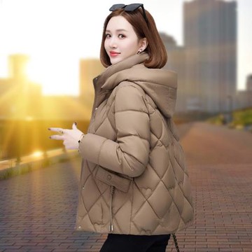 短款羽絨棉服棉衣女士2025冬季新款爆款洋氣小個子媽媽裝棉襖外套
