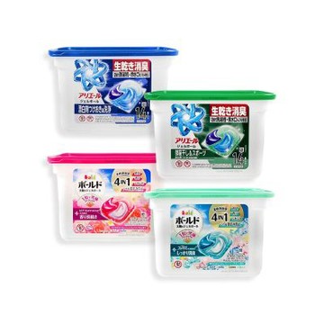 (2盒28顆任選超值組)日本P&G-4D酵素強洗淨去污消臭洗衣凝膠球14顆/盒(室內晾曬洗衣槽防霉,持香柔順抗褶皺,祛黃潔白洗衣膠囊補充包,1粒究極不挑機型)