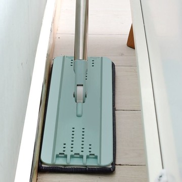 刮刮樂拖把桿替換布頭平板拖把桿子免手洗懶人拖把配件墩布桶