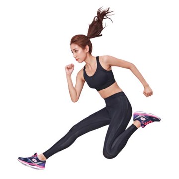 【iFit 愛瘦身】Fitty  丹寧 運動 護膝壓力褲 經典邊彩 XS~L 【刷色藍 仿舊黑 2色可選】