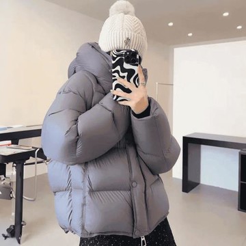 【LANNI 藍尼】★雲朵鬆軟保暖通勤外套(女外套/保暖外套/休閒/連帽外套)