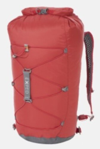 ├登山樂┤瑞士 EXPED CLOUDBURST 25 防水背包-紅寶石(2020款) # EXPED-76863