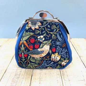 威廉莫裡斯 草莓盜賊 口金小包