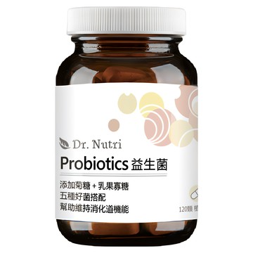 Dr. Nutri 芯漾生醫 益生菌膠囊 470mg 120顆  1罐