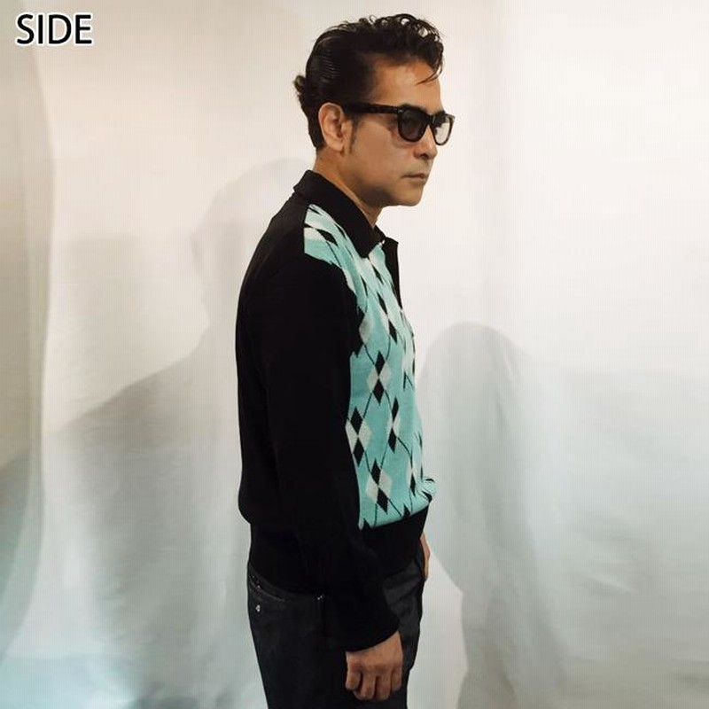SAVOY CLOTHING Argyle Pullover Knit アーガイル プルオーバー ニット 長袖 チェック レディース サヴォイクロージング ロカビリー ファッション SAVOY CLOTHING Argyle Pullover Knit アーガイル プルオーバー