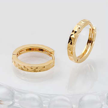 女款 14克拉 Goldfield Broken 耳環  金色