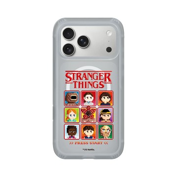 iPhone 17 Pro Max AirX 流變灰 - Stranger Things - 8 位元 - 角色選單