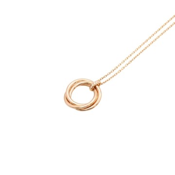Cartier 卡地亞 Trinity 項鍊 18K 玫瑰金 【二手名牌BRAND OFF】