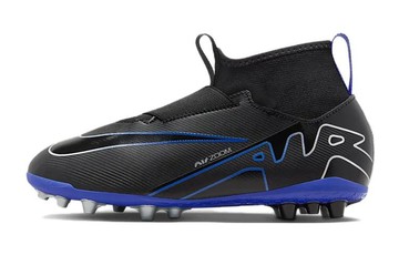 GS NIKE MERCURIAL SUPERFLY 9 ACADEMY AG BLACK HYPER ROYAL