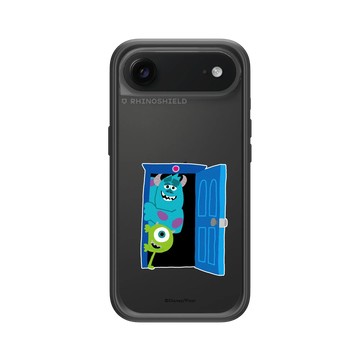 iPhone Air Mod NX -邊框背蓋組合 (相機按鈕) 黑 - 迪士尼-皮克斯 PIXAR - Knock! 怪獸電力公司