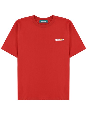 barrow t-shirt con logo e stampa