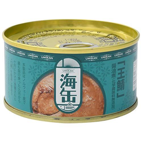 ふくや 海缶 王鯖 醤油煮 180g