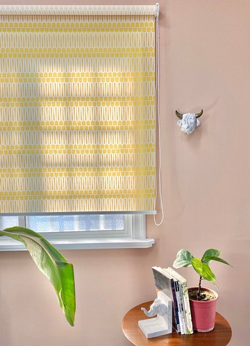 【蒼蠅拍】再生材質印花捲簾  錦源興授權