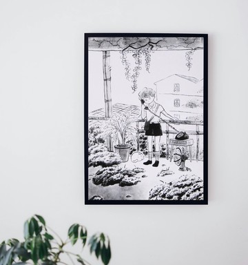 噓—聽森林的聲音-A4海報