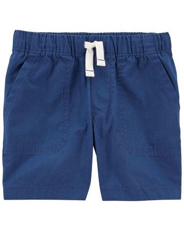 Baby Pull-On Poplin Shorts