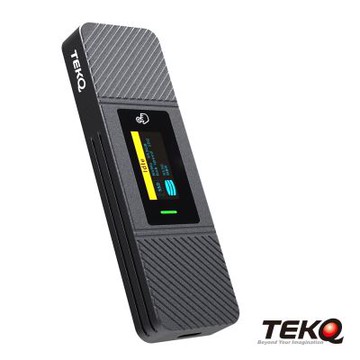 【TEKQ】DashDrive 智能顯示 M.2 SSD 外接盒 0GB 智能外接硬碟