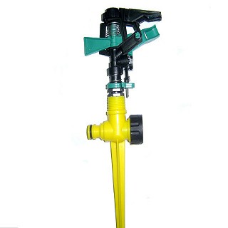 灑水達人 4分(塑膠)鳥型噴頭灑水器加20公分腳架6入