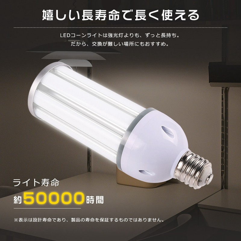 コーン型LEDランプ 400W水銀灯相当 LEDコーン型水銀灯 HF400X