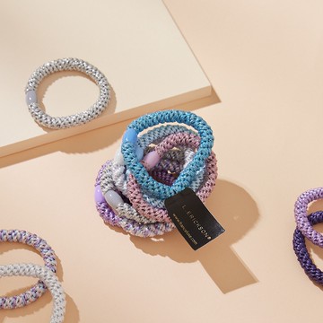 快速出貨⚡HAVE A NICE DAY~【L. ERICKSON 官方旗艦】粗版 彈力髮圈 8入 〈普羅旺斯〉