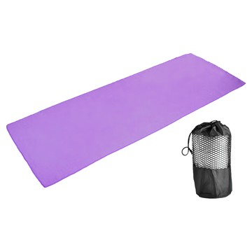 THE ONE UNITED 莫蘭迪色加厚防滑瑜珈鋪巾 (紫色) 附收納袋 183 x 63cm  1條