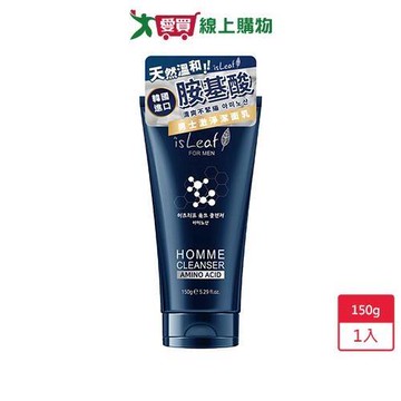 韓國isLeaf男士激淨潔面乳-胺基酸150g【愛買】