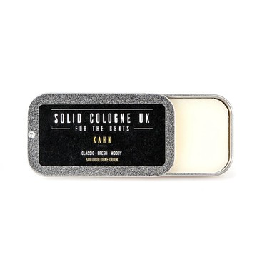 英國 Solid Cologne UK 固體香水（Kahn 卡恩）固態香膏 男性男士身體隨身古龍水香水膏體香膏香氛膏 男
