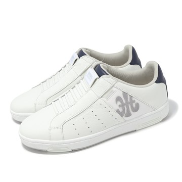 [ACS] Royal Elastics 休閒鞋 Icon 男鞋 白 灰 藍 真皮 獨家彈力帶 回彈 經典 01951005