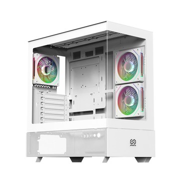 MSI AMD R7八核心RTX5070{狂戰志V}AI電競主機(R7-7700/B650/RTX5070/32G/2TB)