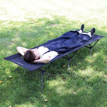 QC-2WC190 雙層面料 兩段高度行軍床