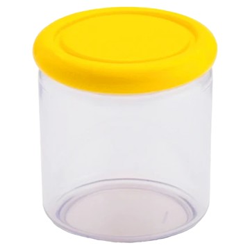 omADA 簡約設計密封抗菌儲存罐 型號S2032  750ml  黃色  1個  750ml × 黃色 × 1個