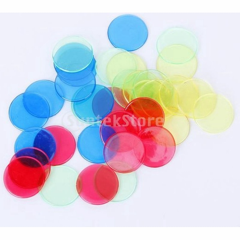 100個 4色 半透明 ビンゴ ゲーム カード用 パーティー カーニバルビンゴのゲーム用 道具 通販 Lineポイント最大0 5 Get Lineショッピング