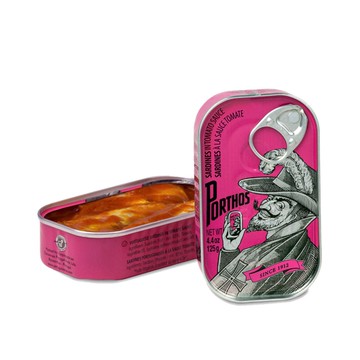 葡國老人牌 茄汁沙丁魚 125G 一罐 食品罐頭 富含DHA 下酒 零嘴 拌飯 早餐 葡萄牙原裝進口