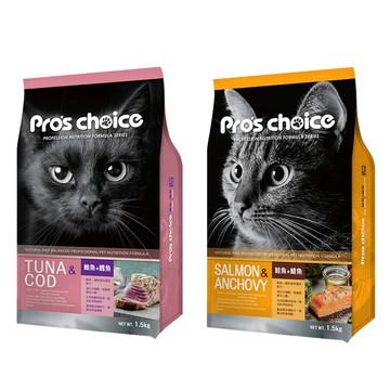 Pro's choice 【3入組】Pros Choice貓食專業配方系列 1.5kg(貓主食/貓乾糧/貓飼料)