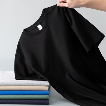 外貿批發男士短袖T恤純色打底衫潮流便宜半袖體桖夏季上衣服半袖鑫弘-衣錦男裝