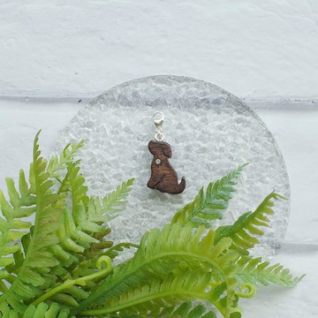 手工木製吊飾 狗@黃金獵犬 吊飾  禮物訂製