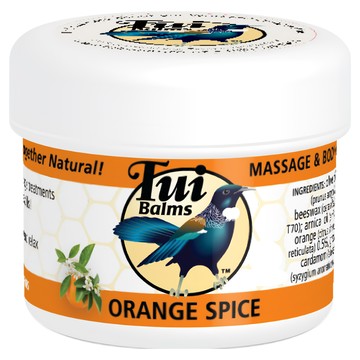 Tui Balms 滋潤引流身體按摩精油蜂蠟膏 (柑橘) ORANGE SPICE 100g  1罐