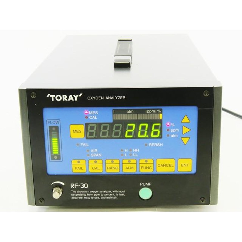 TORAY LC-850KD OXYGEN ANALYZER ジルコニア式酸素濃度計 - アマチュア無線