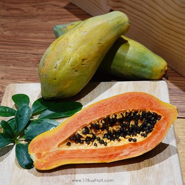 【一起買水果】無毒黃金木瓜 (6台斤，約4-7顆)_【產地現採直送】※7個工作日內出貨(常溫)