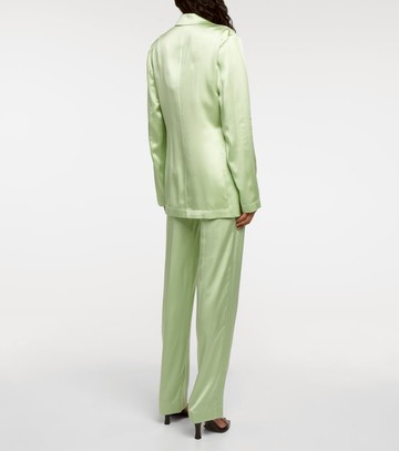 Joseph Moxon silk satin blazer