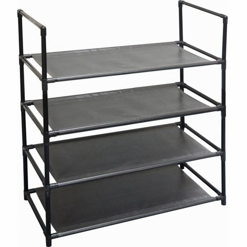 4段マルチ収納ラック 収納棚 ラック 棚 パイプラック 工具不要 シューズラック 軽量 リビング キッチン 家具 洗面所 組み立て式 通販 Lineポイント最大0 5 Get Lineショッピング