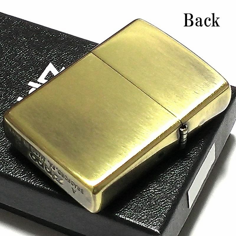 装飾的な金属ライター ZIPPO zippo(ジッポーライター)イニシャルZIPPO V刃彫刻
