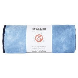 Manduka eQua Mat Towel 瑜珈鋪巾 Camo Navy TD(Blue)